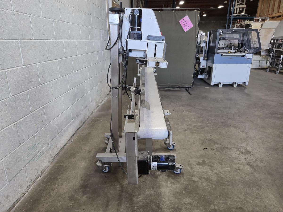 Used Plexpack Emplex MPS6500 Conveyorized Bag Sealer