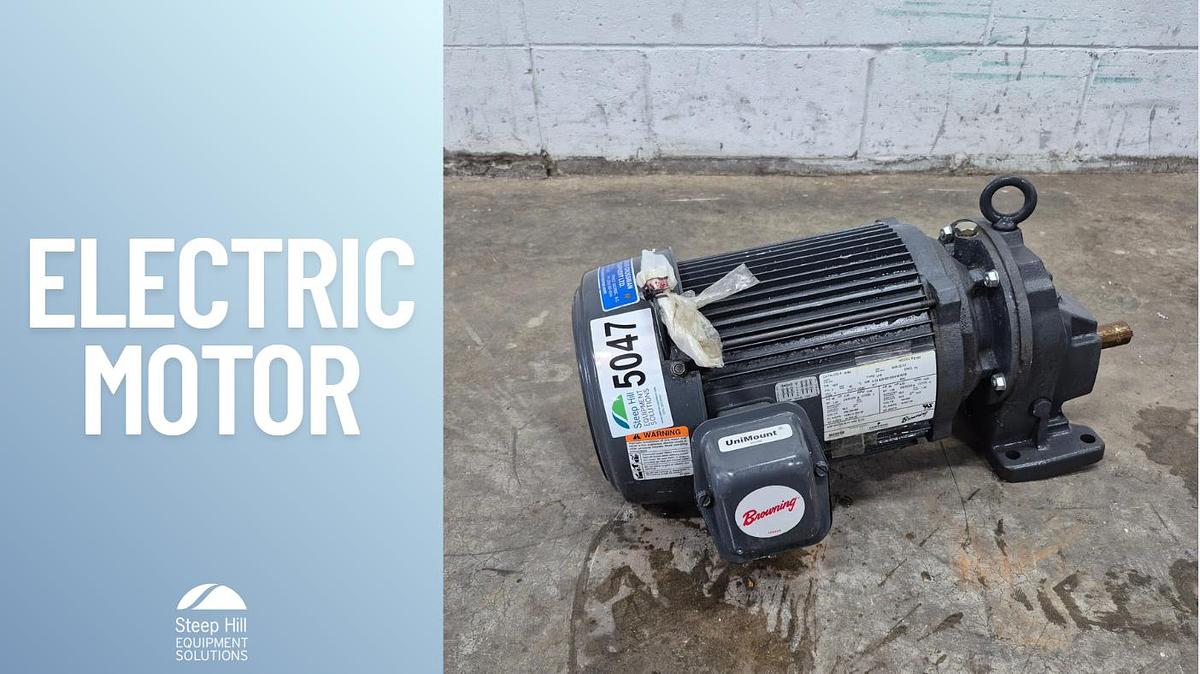 Used Browning Emerson E194 Industrial Electric Motor