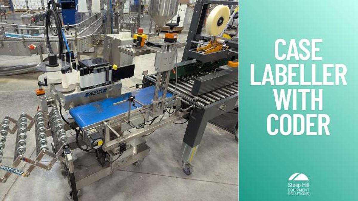 Used Aesus DLPA IV Case Labeller with Coder