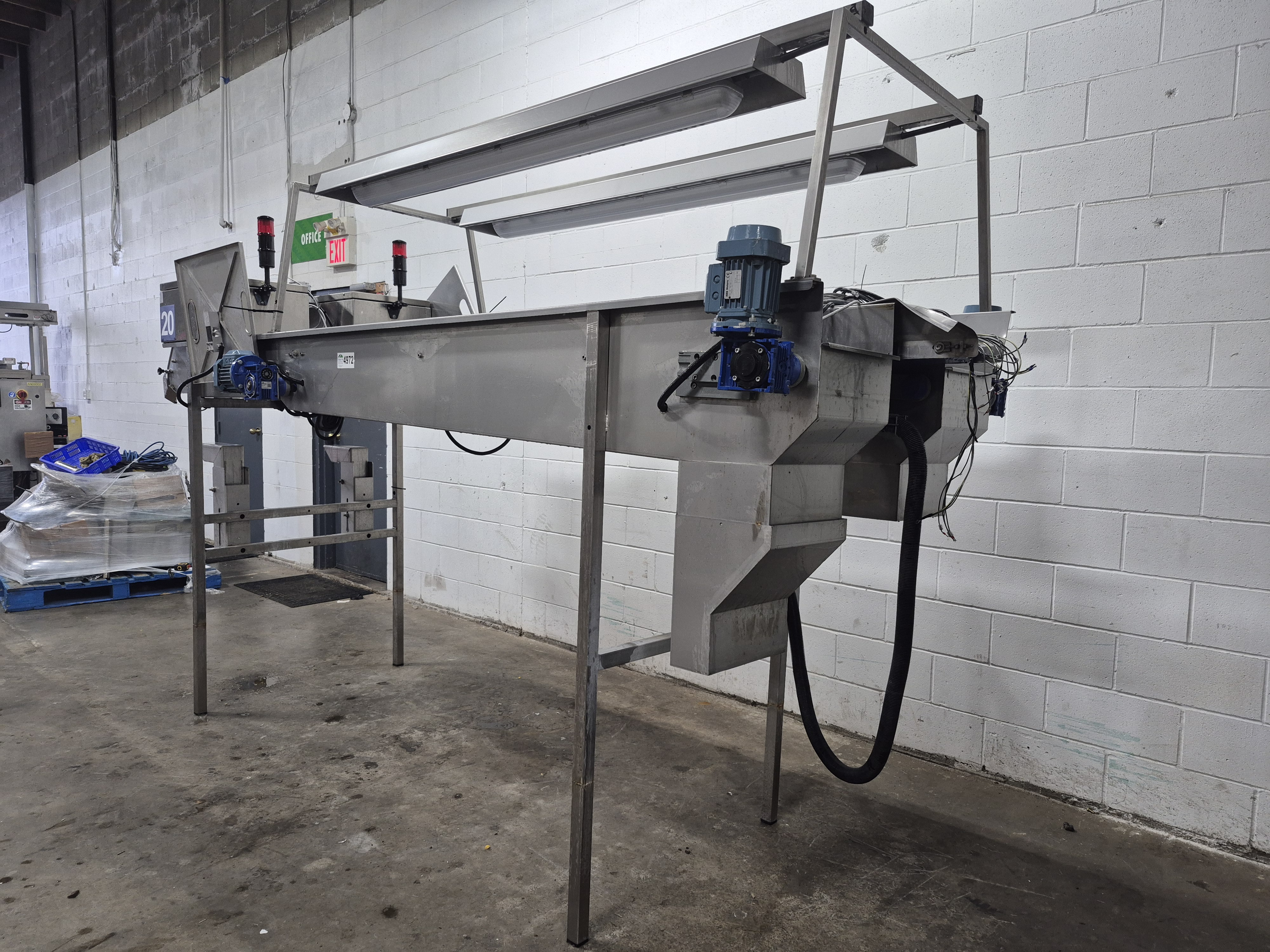 Used Unitec 2-Lane Inspection & Box Filler