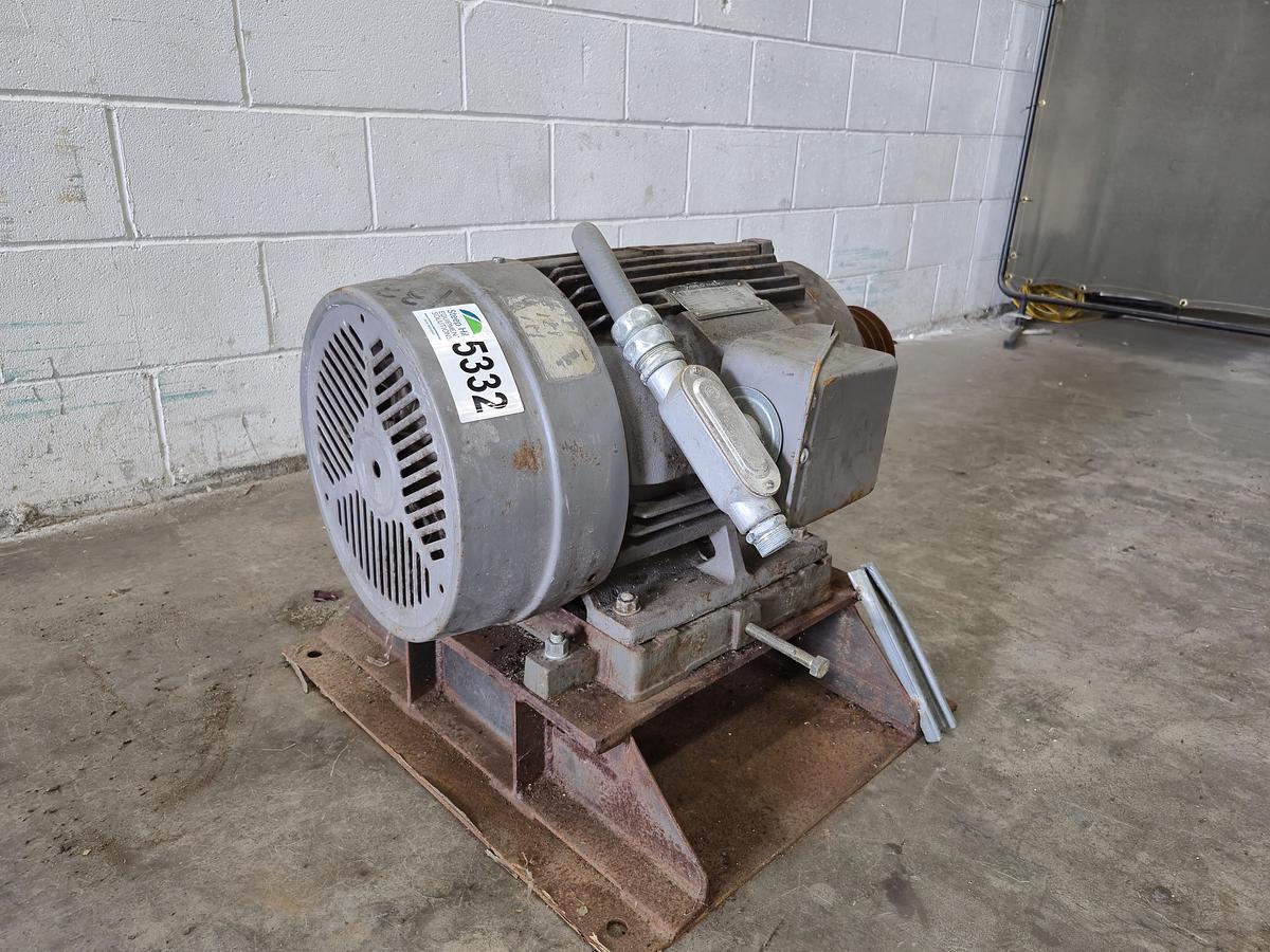 Used Toshiba Corporation World Energy 3 Phase Induction Motor