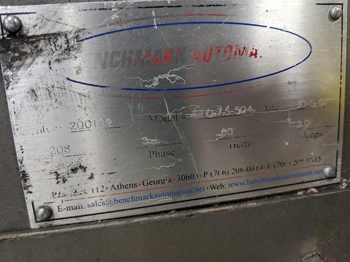 Used 15' Benchmark TTC S-Curve Conveyor