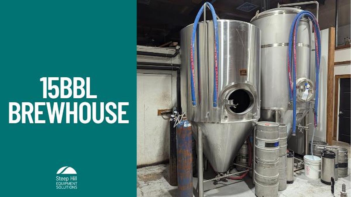Used 15BBL Brewhouse
