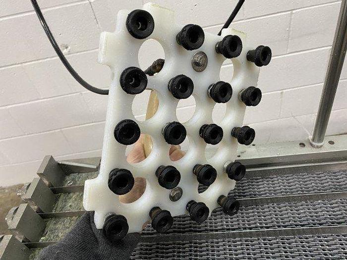 Used 8' Indexing Conveyor for Carton Packing