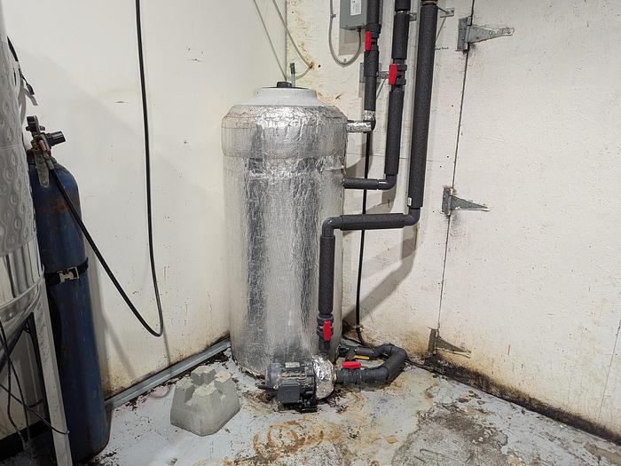 Used Glycol Chiller and Recirculation Pump