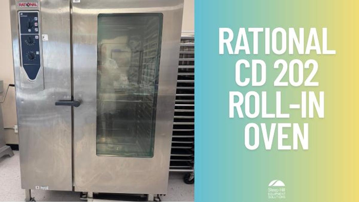 Used Rational CD 202 Roll-In Oven
