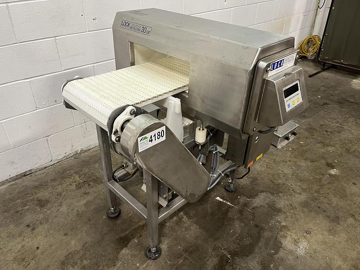 Used LOCK 30 CXE Metal Detector + 3' Conveyor