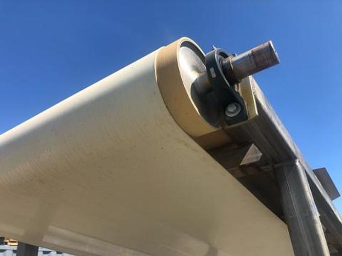 Used 14'L x 5'W Belt Conveyor