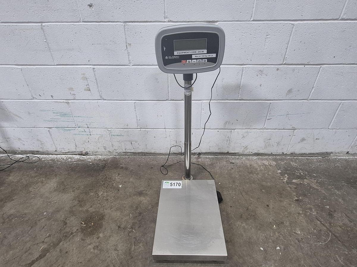 Used Global Industrial Bench & Floor Scale