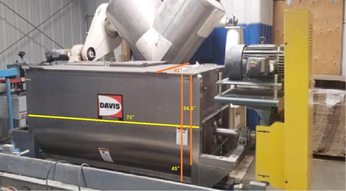 Used Davis SD-10 Ribbon Blender
