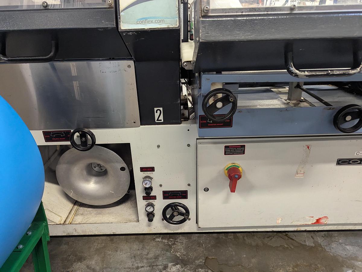 Used Conflex Fusion Automatic Intermittent Motion Side Sealer