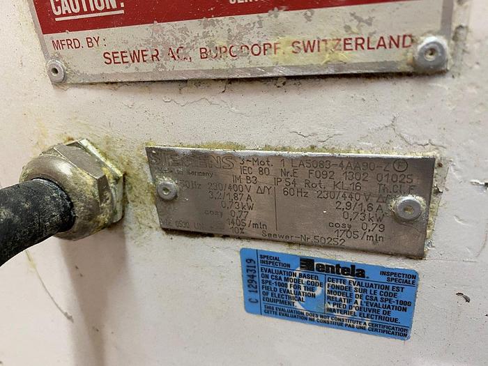 Used Seewer-Rondo SSO 67 Dough Sheeter