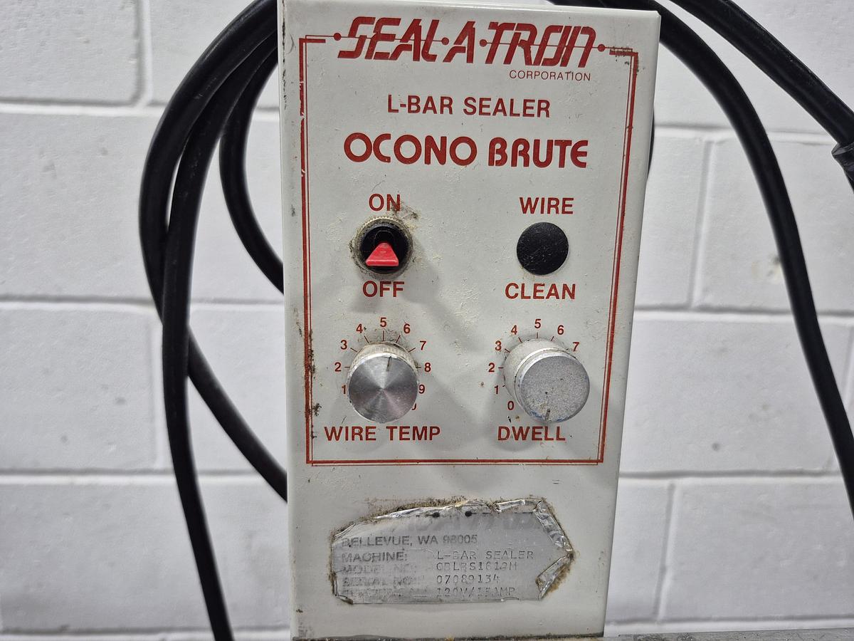 Used Seal-A Tron L-Bar Sealer