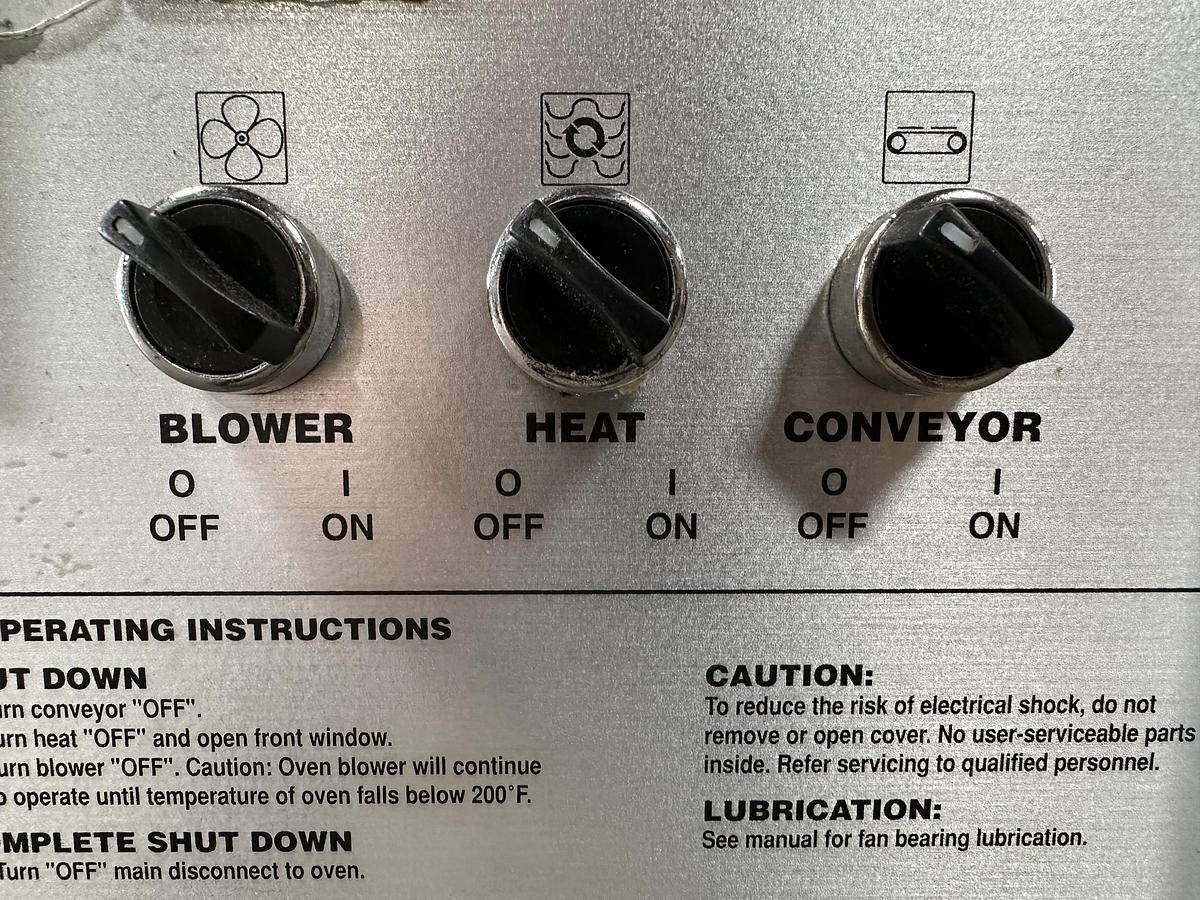 Used Middleby Marshall Impingement Oven