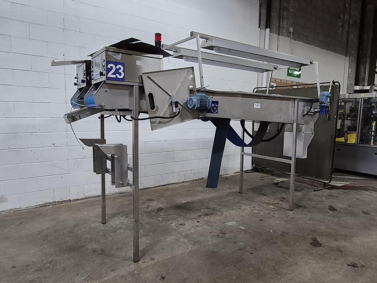 Used Unitec 2-Lane Inspection & Box Filler