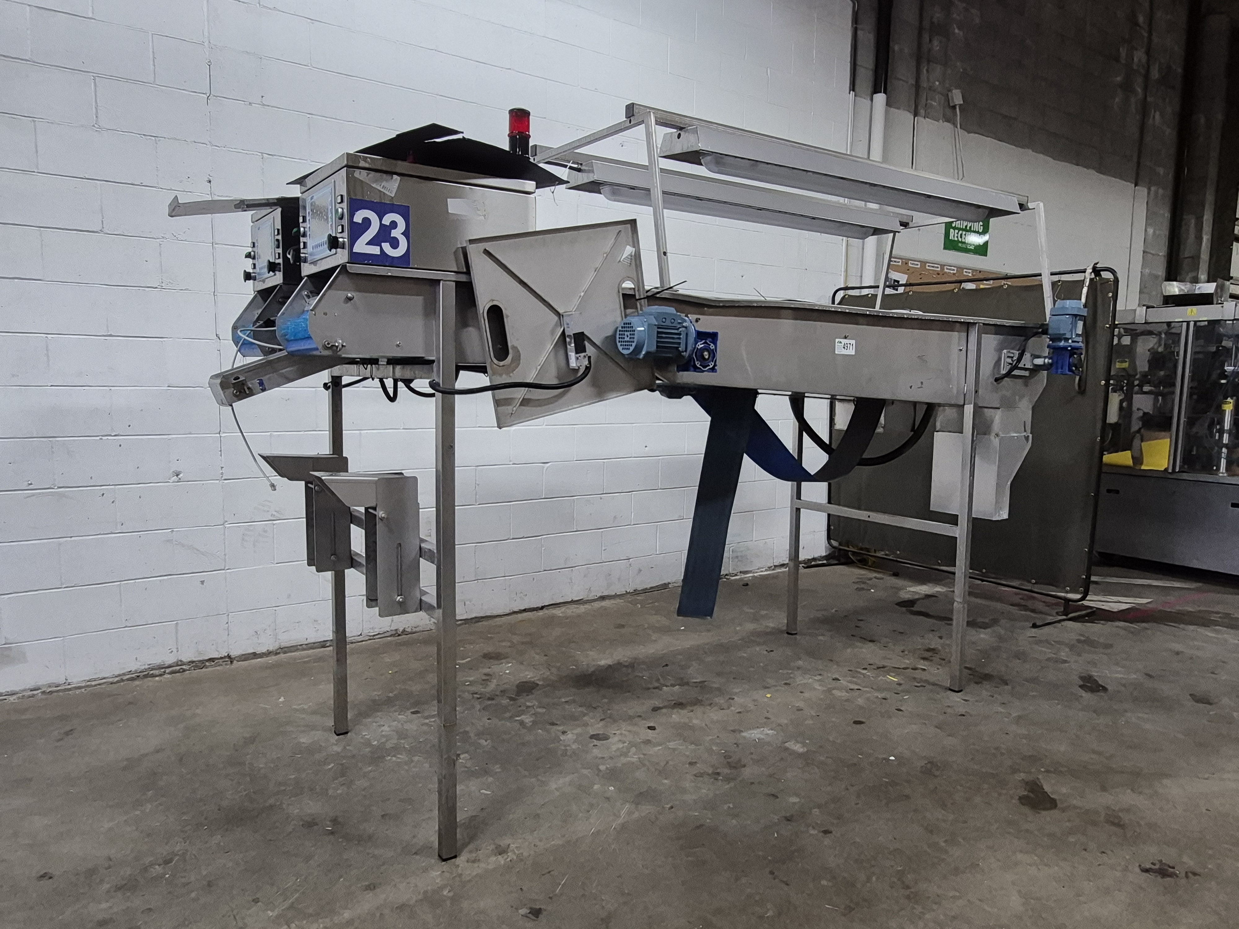 Used Unitec 2-Lane Inspection & Box Filler