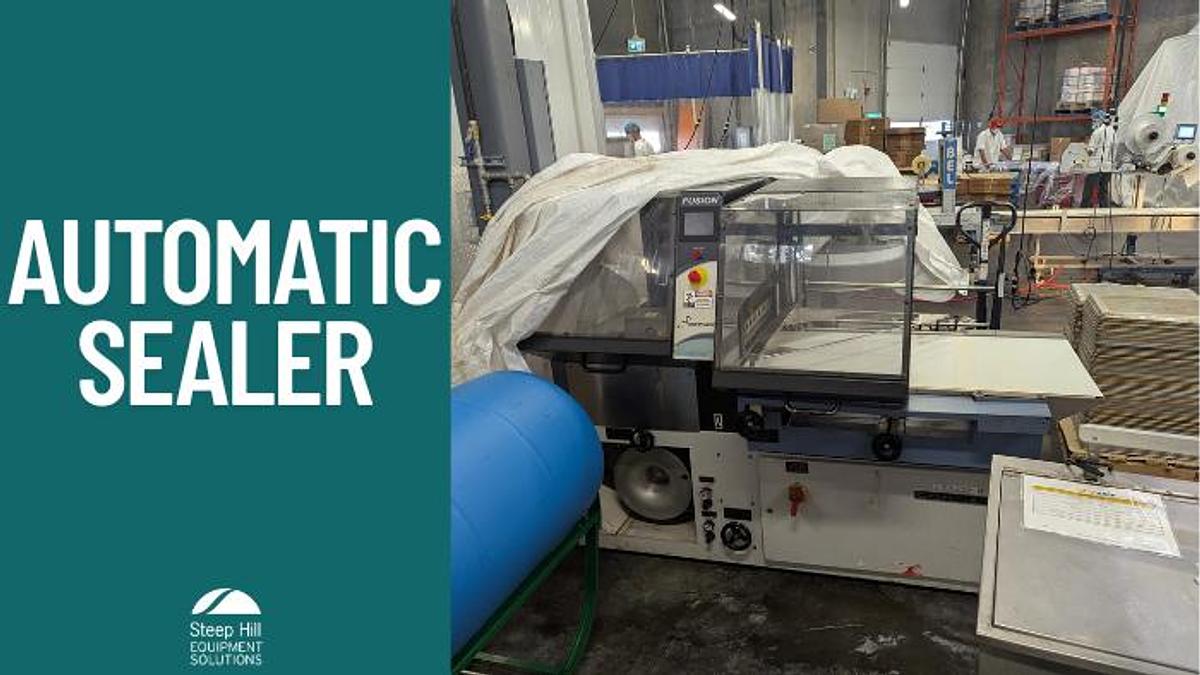 Used Conflex Fusion Automatic Intermittent Motion Side Sealer
