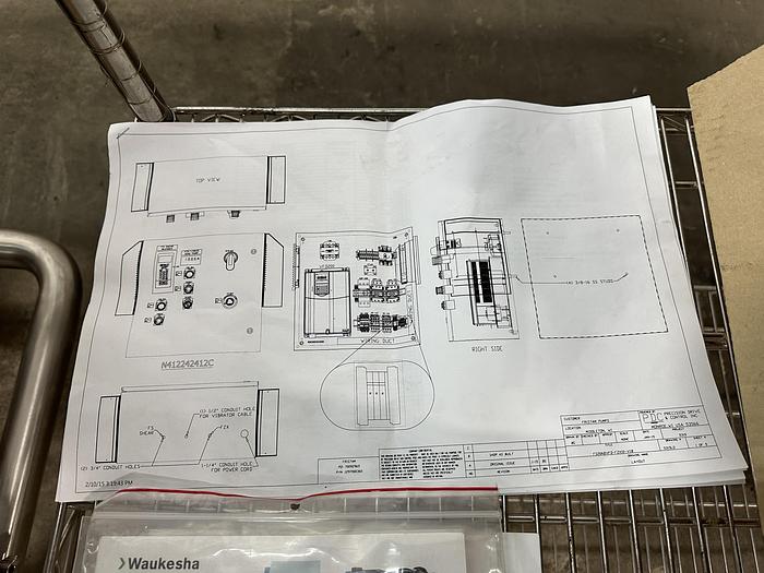 Used Fristam Powder Mixer 15-52