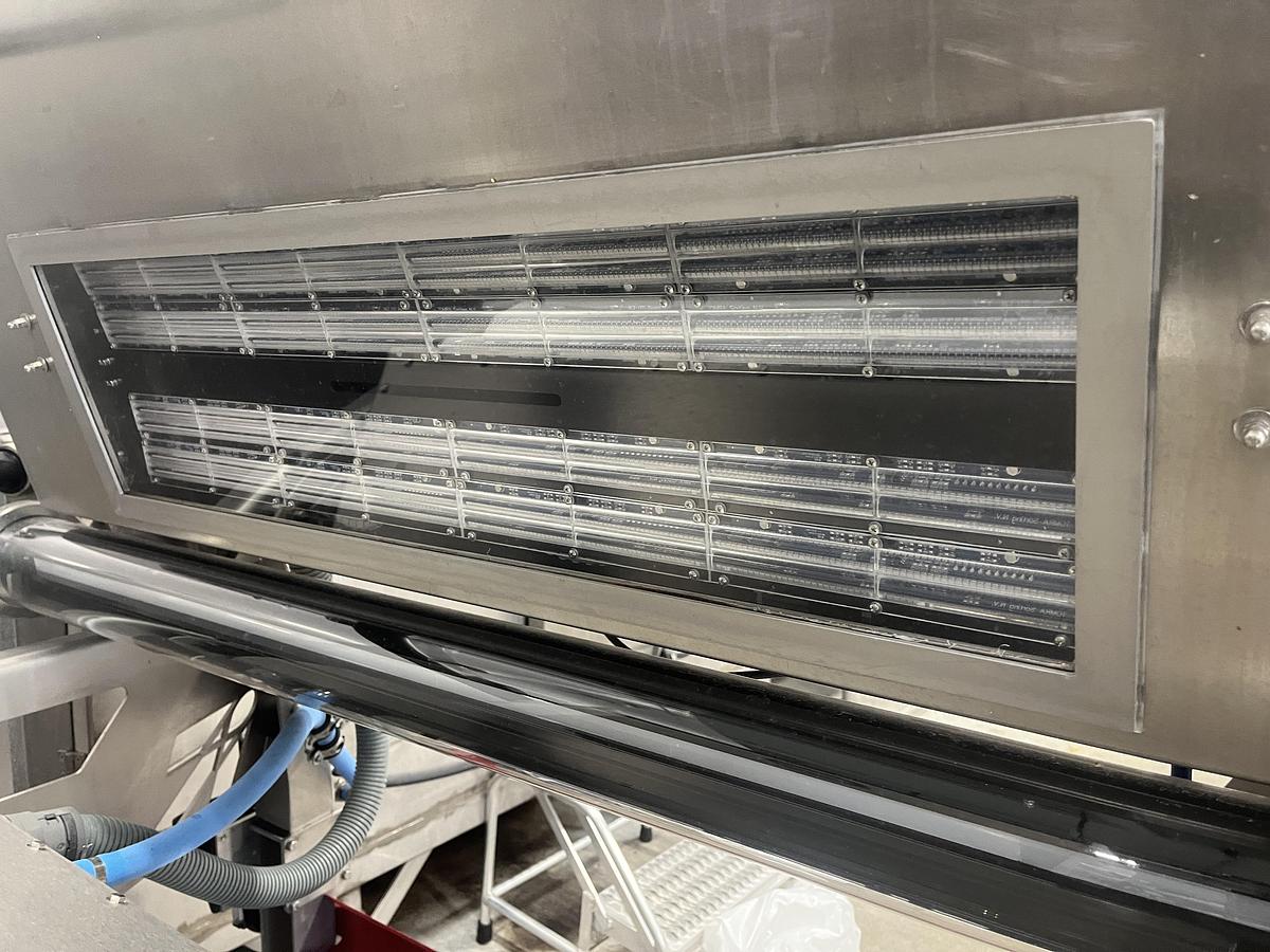 Used TOMRA Blizzard Optical Sorter with Lauda Chiller
