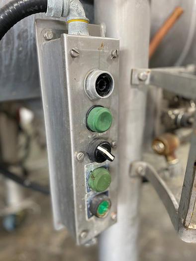 Used Rietz RS-15 SS Twin-Shaft Paddle Blender