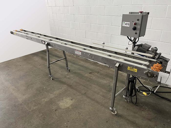 Used Leeds 13' Indexing Conveyor