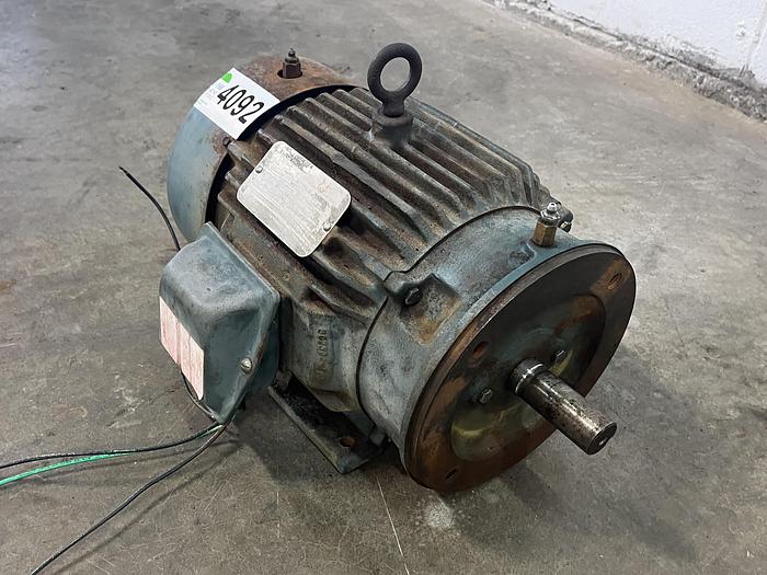 Used Reliance Electric P18G3833A 5 Hp Motor