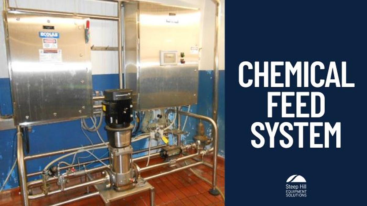 Used Ecolab CR132 Chemical Feed System