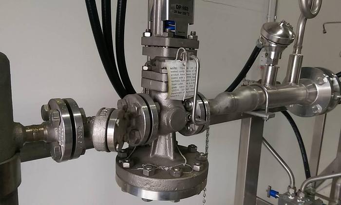 Used Clextral Steam Trap / Valve / Pump Assembly