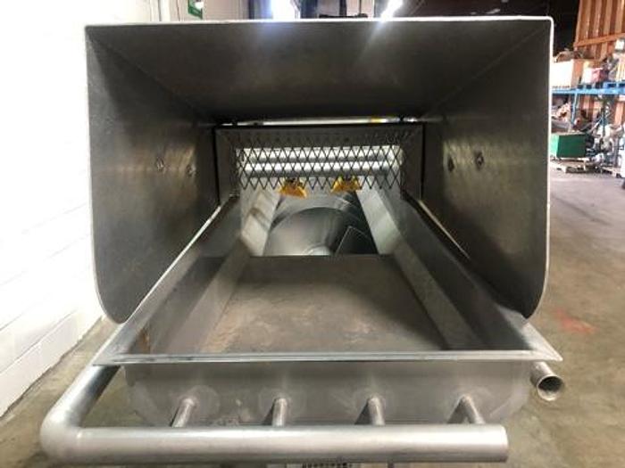 Used DTS Produce Corkscrew Wash Tank
