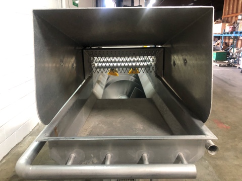 Used DTS Produce Corkscrew Wash Tank