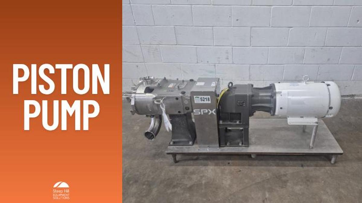 Used SPX Waukesha External Circumferential Piston Pump