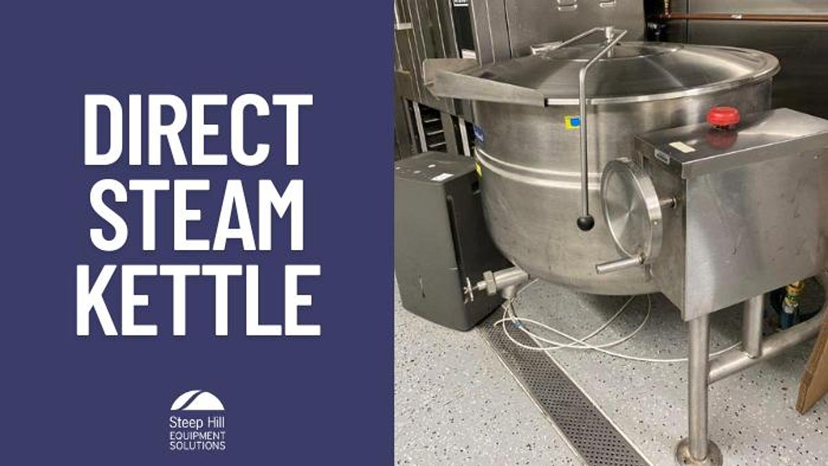 Used Cleveland KDL-80 Direct Steam Kettle