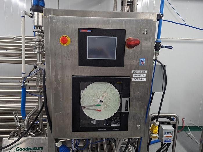 Used Goodnature FPXT-264 HTST Pasteurizer System
