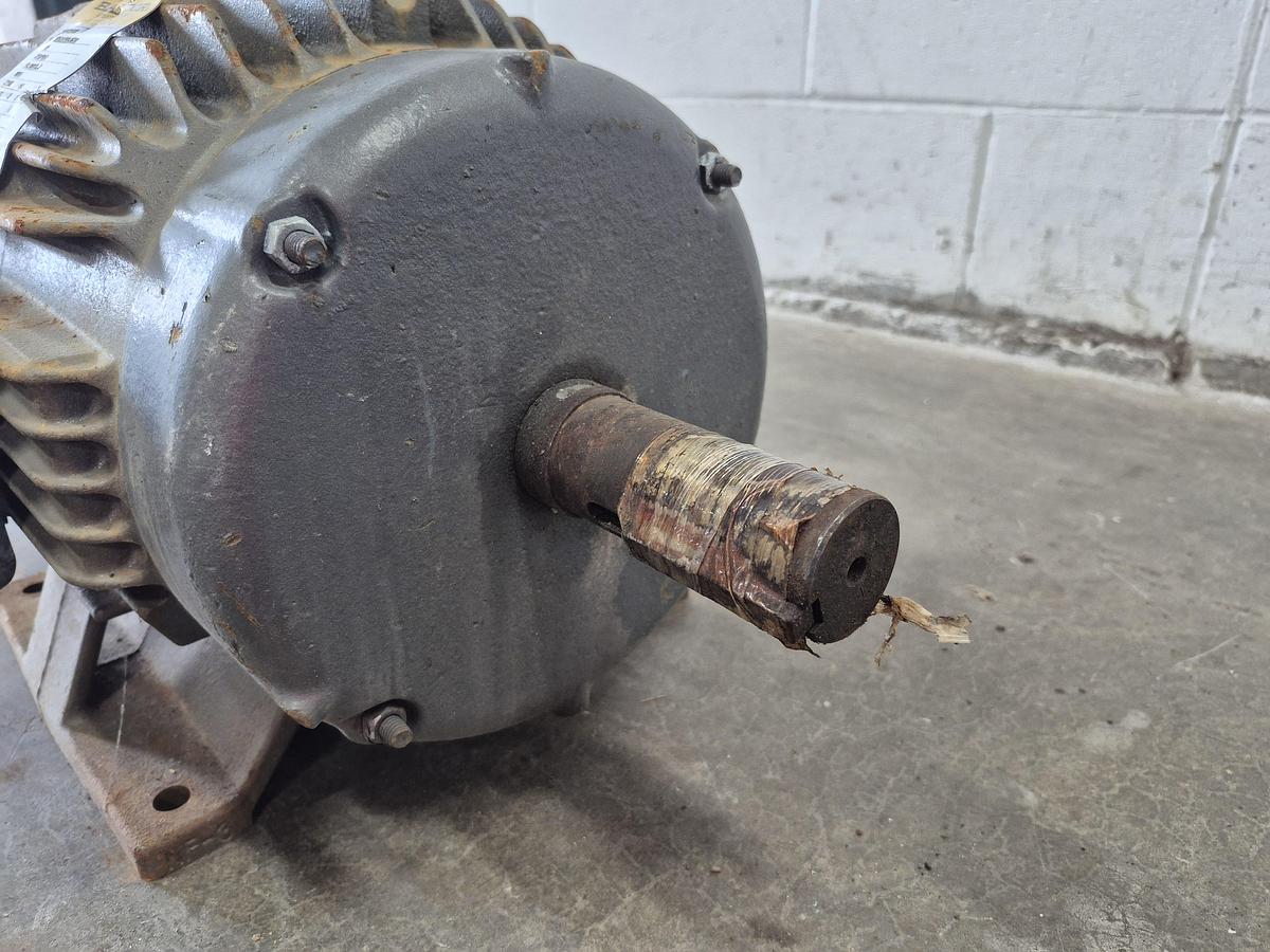 Used Baldor M2333T 15 HP 3-Phase Electric Motor