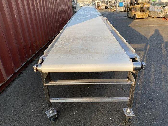 Used FMA 32'L Incline Conveyor