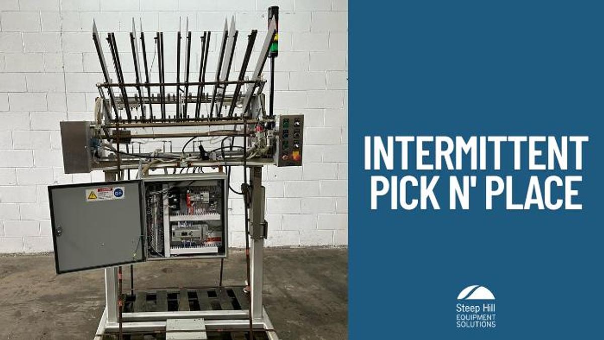 Used MGS IPP-490DD Intermittent Pick n' Place