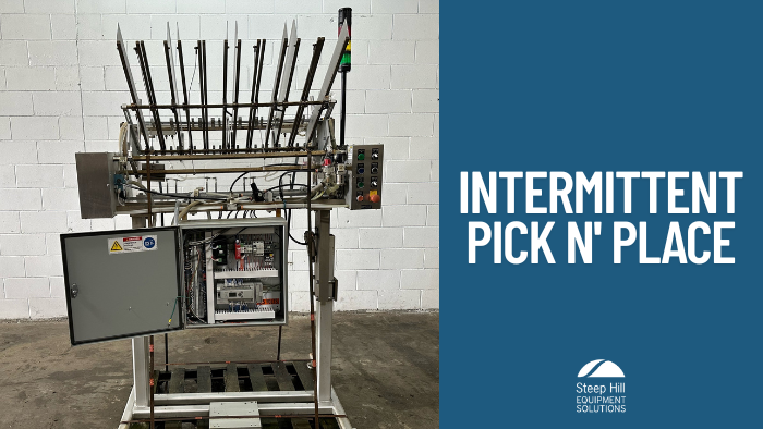 Used MGS IPP-490DD Intermittent Pick n' Place