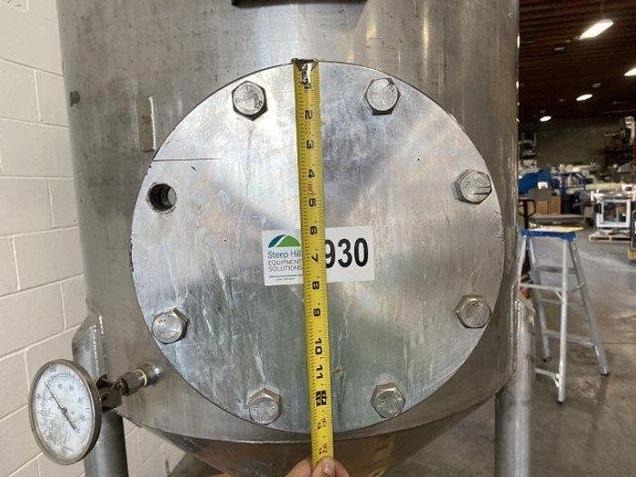 Used Ellett 200 Gallon Cone-Bottom Tank