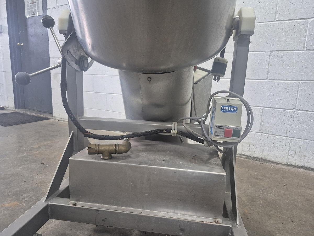 Used LÄCOVAC 150 Litre Stainless Steel Vacuum Tumbler Mixer