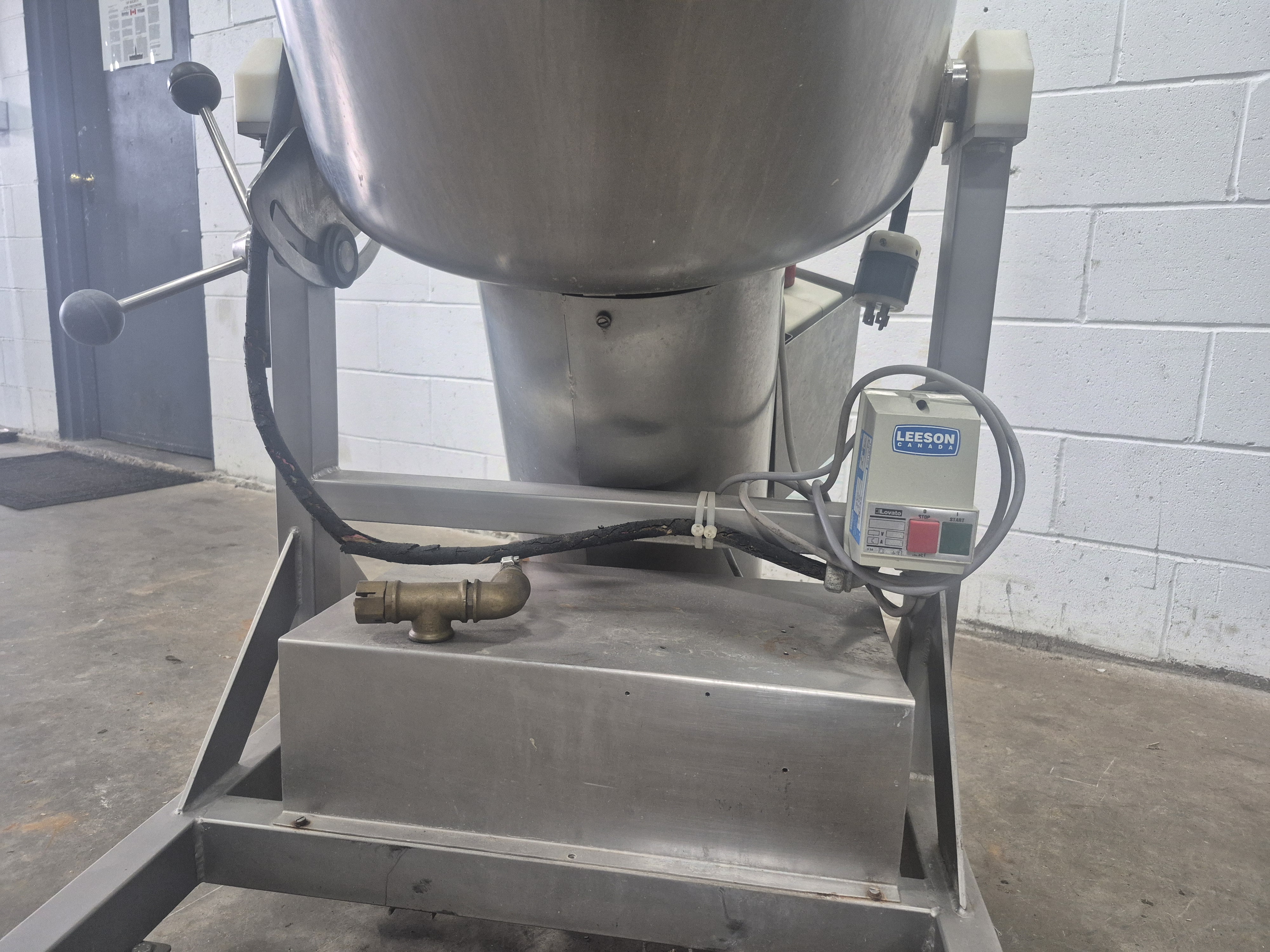 Used LÄCOVAC 150 Litre Stainless Steel Vacuum Tumbler Mixer
