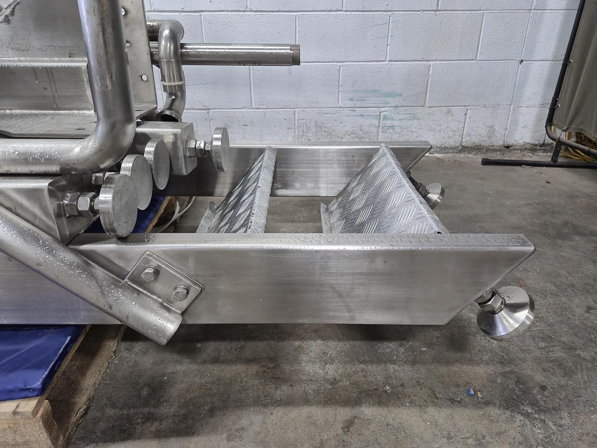 Used Stainless Steel Platform & Stairs