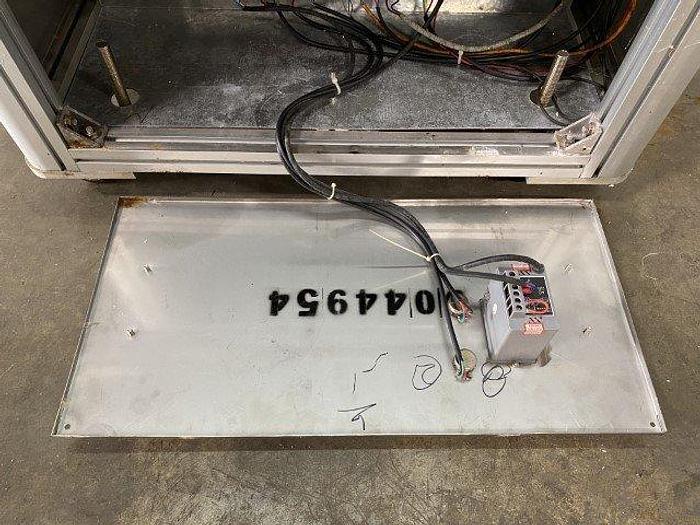 Used Bottle Labelling Station