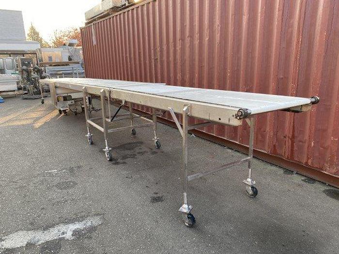 Used FMA 32'L Incline Conveyor