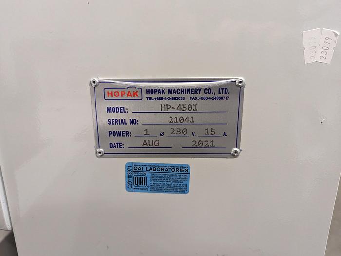 Used Hopak HP-450i Horizontal Flow Wrapper