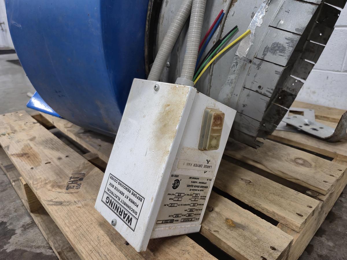 Used Edwards Grain Guard FC 15-5-3-5 Aeration Fan