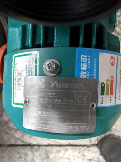 Used Yuanan YKH SS sanitary centrifugal pump