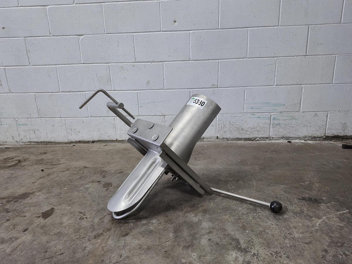 Used Rühle Original ER 1 Stainless Steel Netting and Film-Wrapping Machine