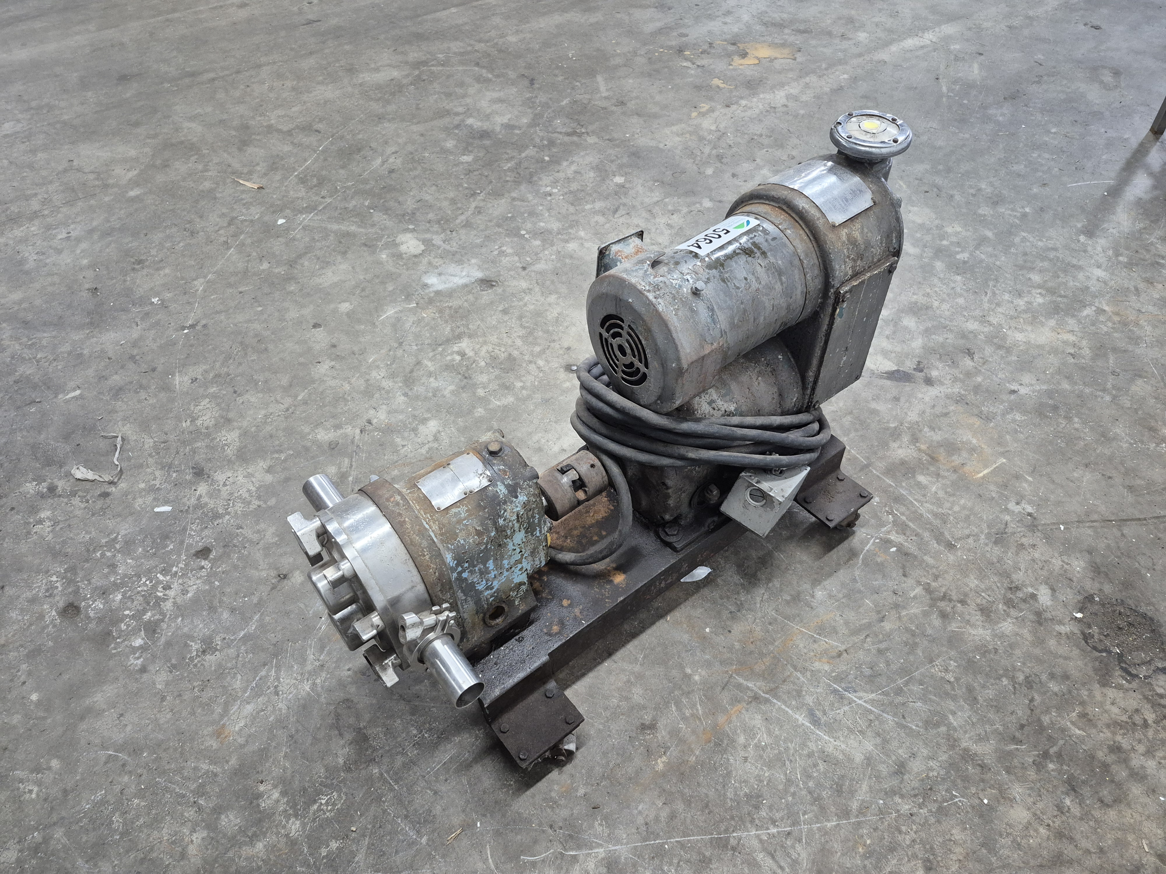 Used Waukesha D0 25 Series Sanitary Pump