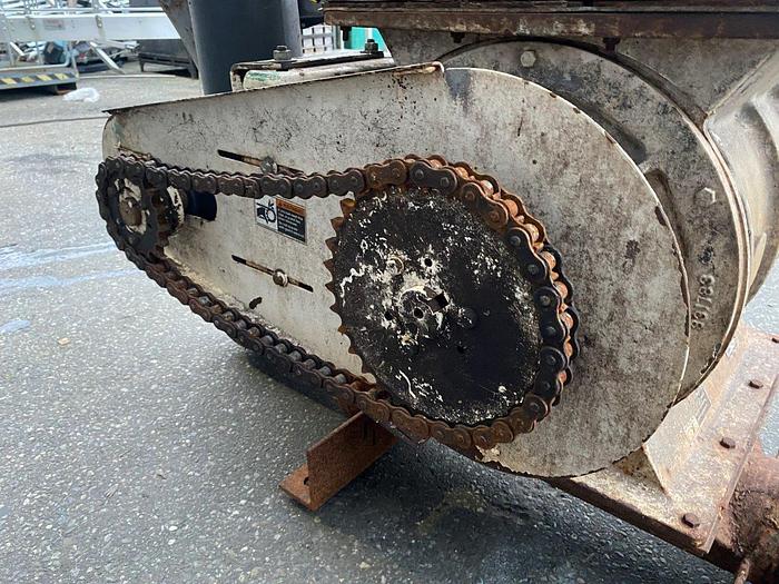 Used MAC MD139 Multi-Duty Airlock Valve with Feed Hopper