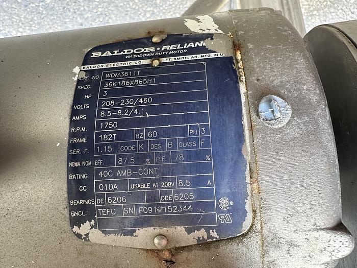 Used Stainless Steel Shaker Conveyor